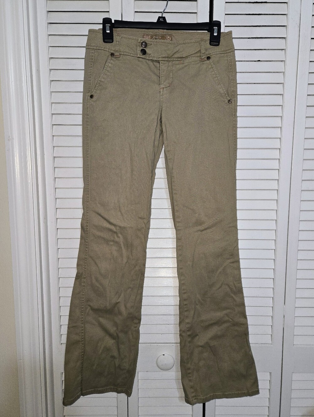 Candie's Women's 5 Tan Y2K Vintage Pants